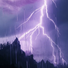 Схема вышивки «Молния»