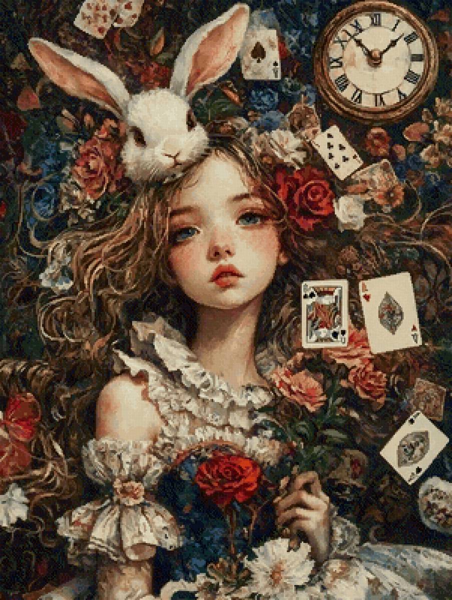 Алиса и кролик - предпросмотр