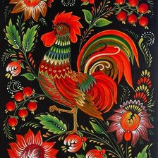 Схема вышивки «Русские узоры»