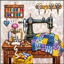 Схема вышивки «Рукоделие»