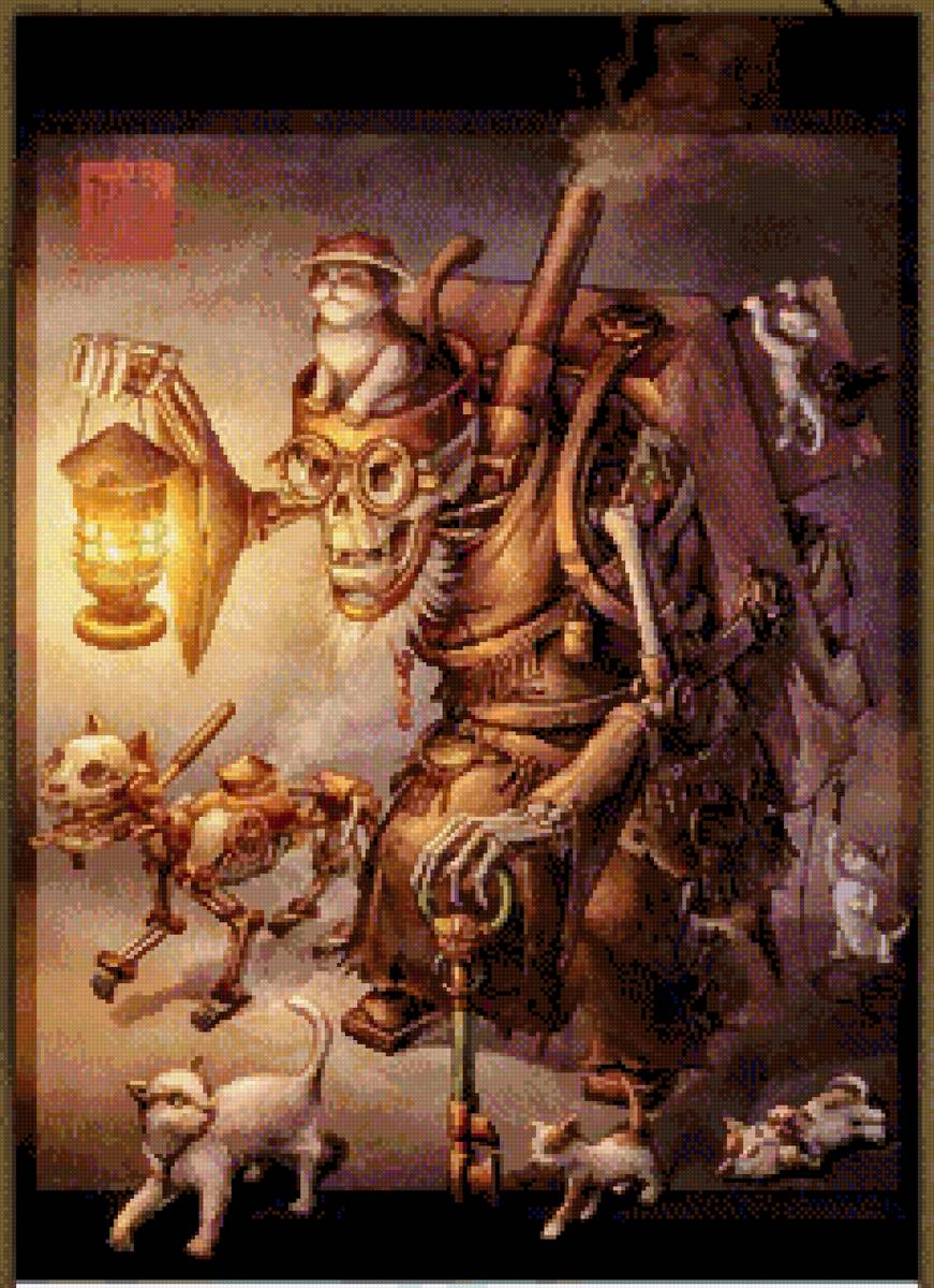 Робот - свет - предпросмотр