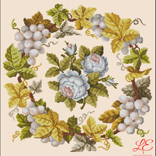 Схема вышивки «венок»