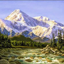 Схема вышивки «Природа»