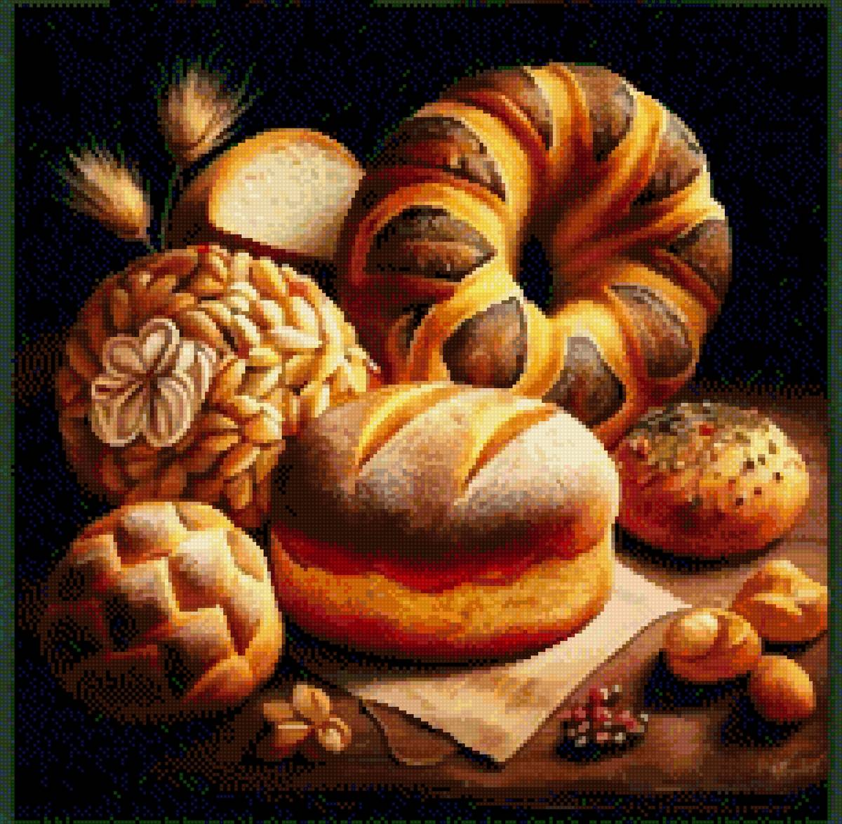 Хлеб - булочки - предпросмотр