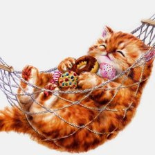 Схема вышивки «Пушистик»