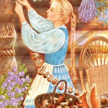 Схема вышивки «Русская кухня»