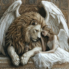 Схема вышивки «angelandleon»