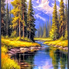 Схема вышивки «Природа»