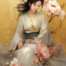 Схема вышивки «Китайские  мелодии»