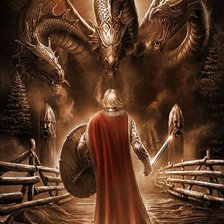 Схема вышивки «Русская сказка»