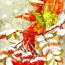 Схема вышивки «рябиновый принц»