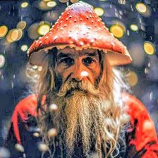 Схема вышивки «Дед»