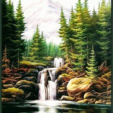 Схема вышивки «Природа»