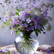 Схема вышивки «Букет цветов»