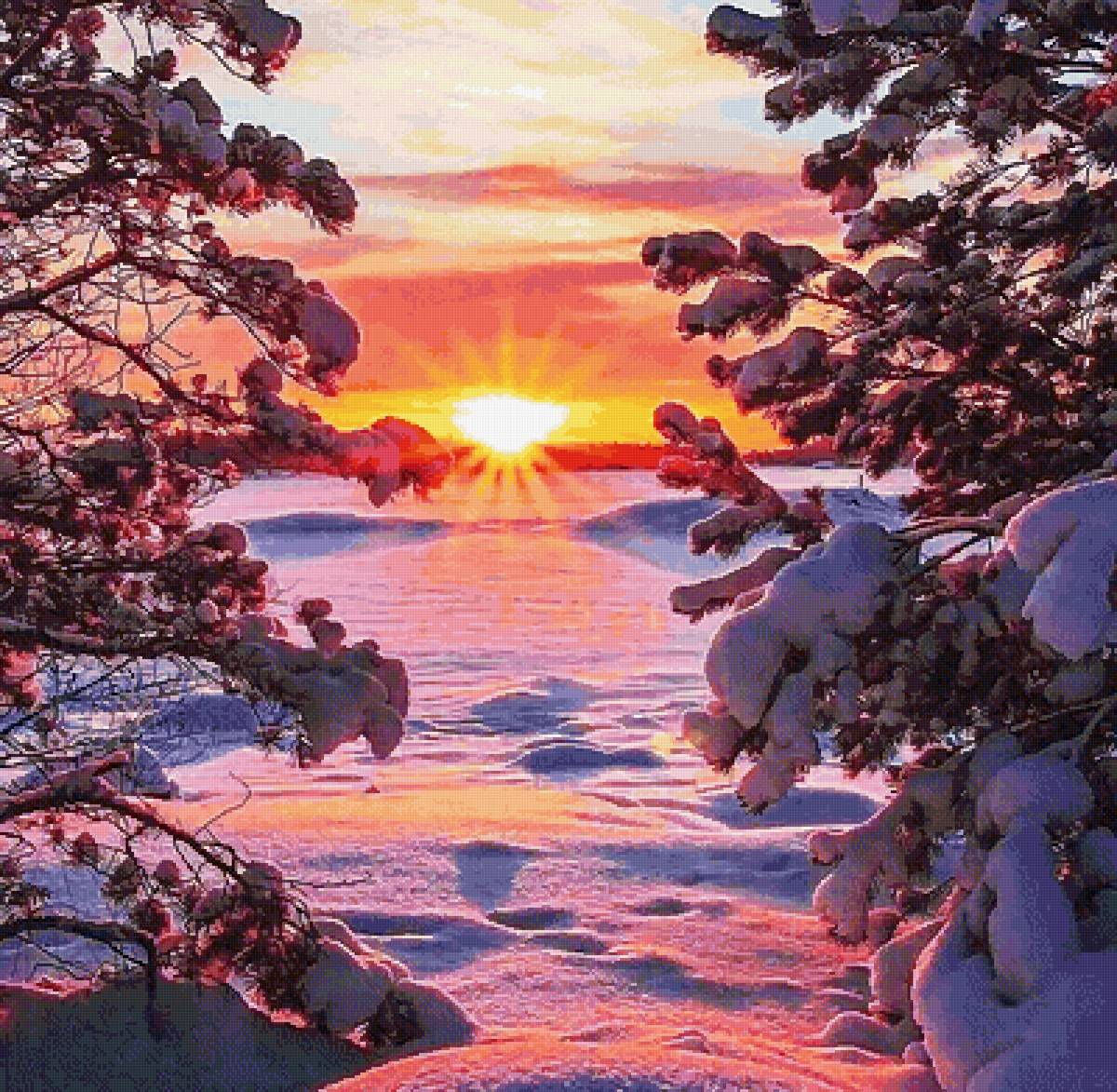 ПЕЙЗАЖ - природа, зима, пейзаж - предпросмотр