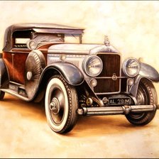 Схема вышивки «Ретро»