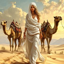 Схема вышивки «Песни пустыни 2»