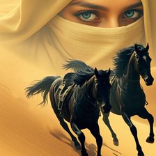 Схема вышивки «Песни пустыни 4»