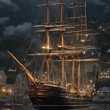 Схема вышивки «Ship»