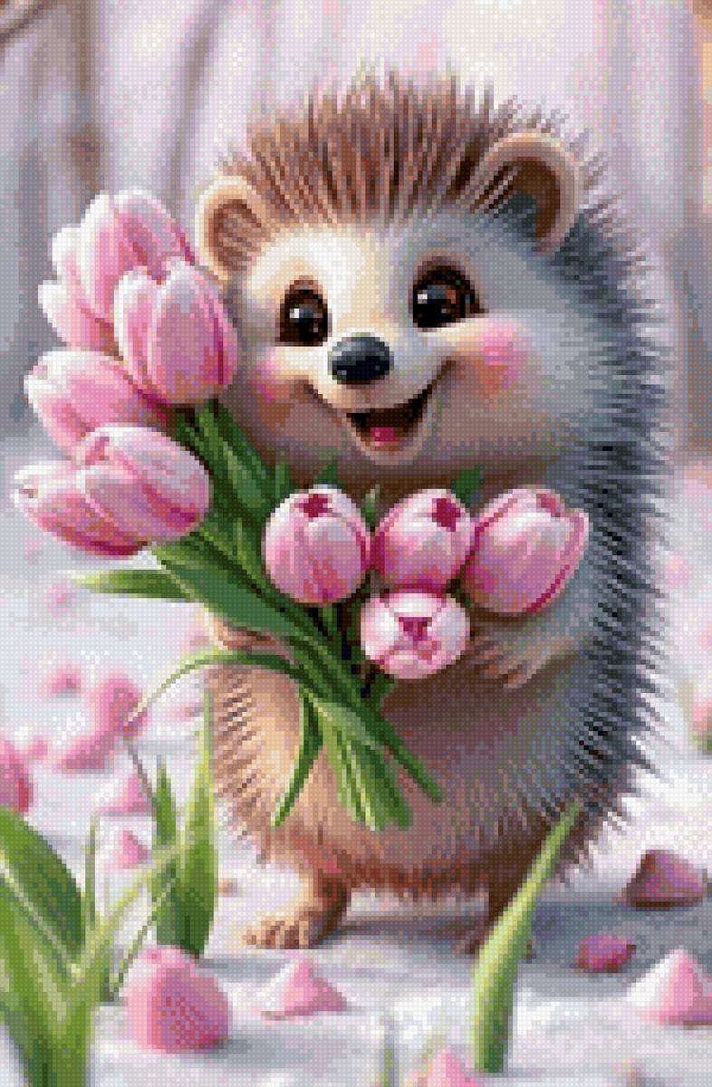 Ежик - ежик, весна - предпросмотр