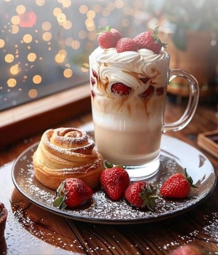 Латте - чашка, утро, кофе - оригинал