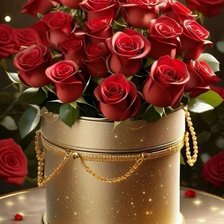 Схема вышивки «Розы»