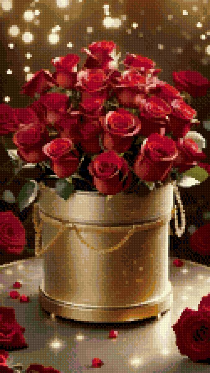 Роза красные - розы, цветы - предпросмотр