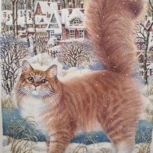 Схема вышивки «Рыжик 2»