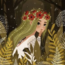 Схема вышивки «русальная  ночь»