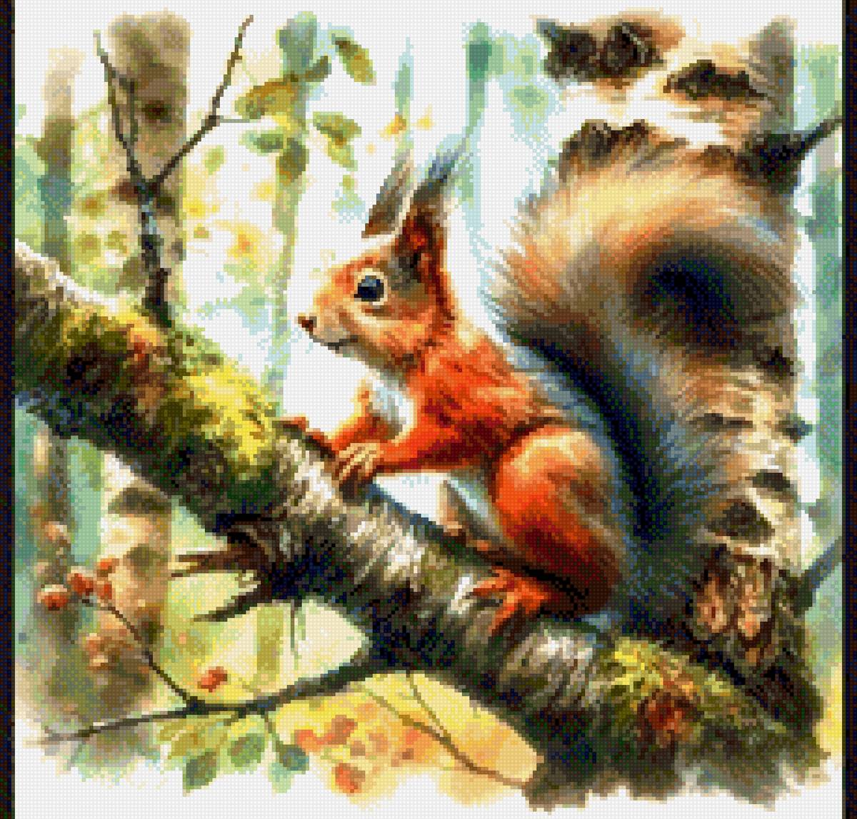 Животные - белка - предпросмотр