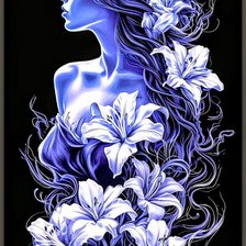 Схема вышивки «Цветы»