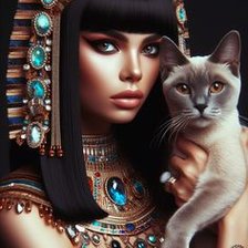 Схема вышивки «Египтянка»