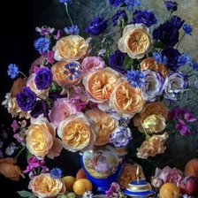 Схема вышивки «Букет»