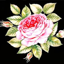 Схема вышивки «Цветы»