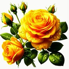 Схема вышивки «Цветы»