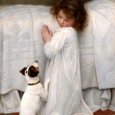 Схема вышивки «молитва»