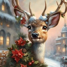 Схема вышивки «Новый год»