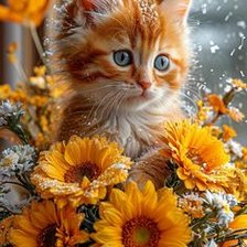 Схема вышивки «Рыжик»