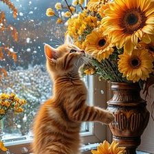 Схема вышивки «Рыжик 2»