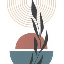 Схема вышивки «Абстракция»