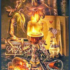 Схема вышивки «Вечер»