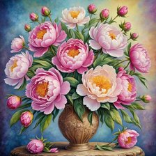 Схема вышивки «Цветы»