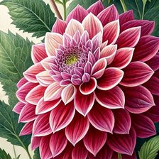 Схема вышивки «цветы»