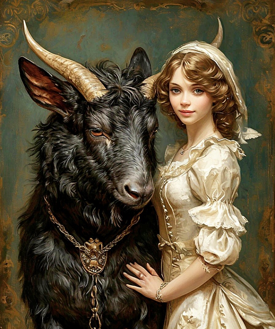 Ласковый и нежный зверь - девушка, животные - оригинал