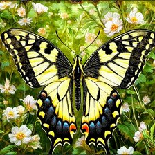 Схема вышивки «Природа»