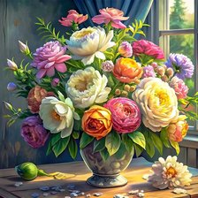 Схема вышивки «Букет»