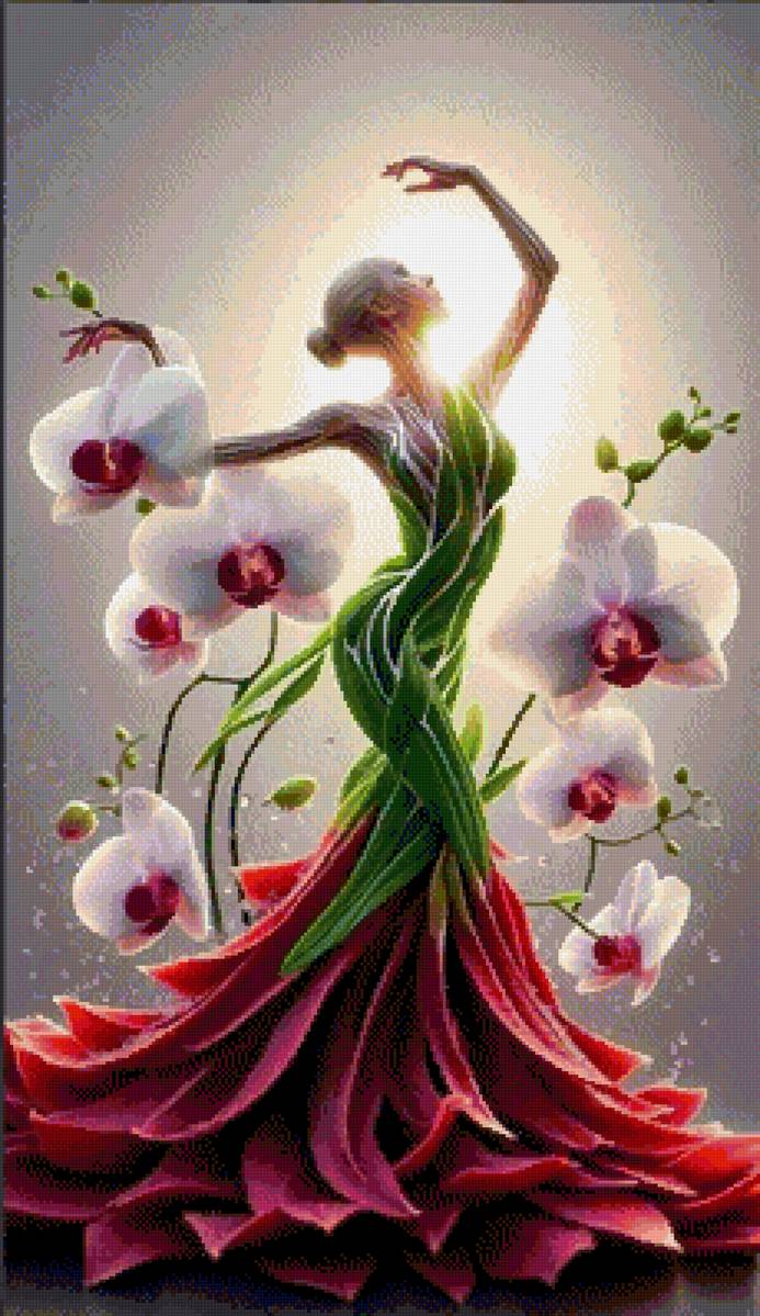 Девушка - танец - предпросмотр