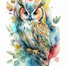 Схема вышивки «Совушка»