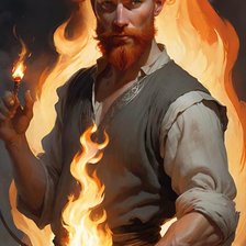 Схема вышивки «Славянская мифология, Сварог»