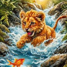 Схема вышивки «Давай играть!»